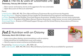Ostomy Series with The Gathering Place