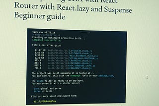 Code-Splitting CRA with React Router with React.lazy and Suspense Beginner guide