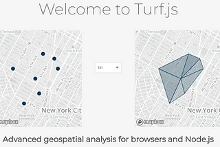 The best tool for geospatial analysis in Node.js