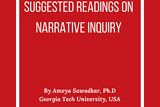 Stories as Knowledge: A Curated Reading List on Narrative Research