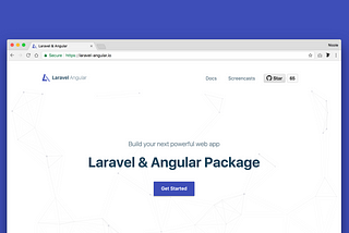 Minimalizing Laravel Angular’s Landing Page
