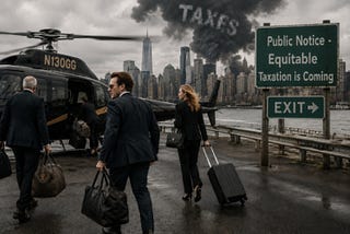 Fair taxation doesn’t send millionaires fleeing cities or states