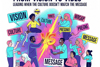 From Vision to Vibes: Leading When the Culture Doesn’t Match the Message