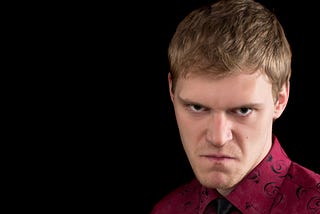 An angry young man