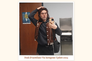 Noah D'castellano Italian American Actor-Model and Businessperson Why?