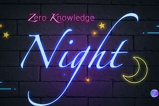 ZK Night에서 ZK 프로젝트와 네트워킹하기 with ZK-SEL