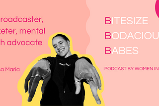 DJ, Broadcaster, Marketer & Mental Health Advocate