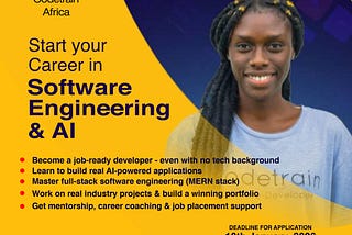 Kickstart Your Career in Software Engineering & AI with Codetrain Africa