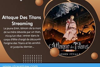 Attaque Des Titans Streaming