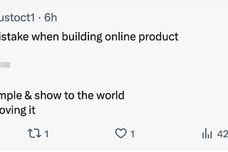The Most Common Mistake When Build Online Product