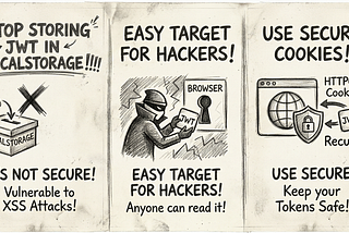 STOP STORING ‘JWT’ IN LOCAL STORAGE!!!!!!!