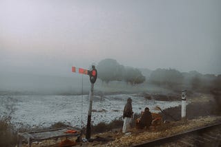 Fog, train, & inability to sleep