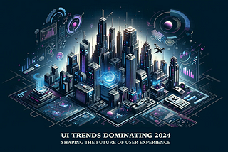 UI Trends Dominating 2024: Shaping the Future of User Experience