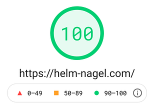 How I Nailed a Perfect 100/100 in Website Loading Performance