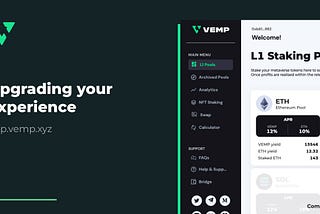 VEMP Staking Pool Update