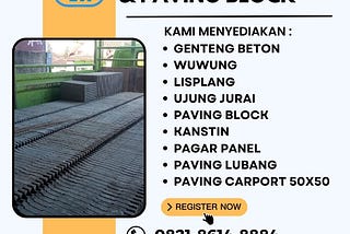 ANTI BOCOR, WA/TELP 0821–8614–8884, Pabrik Atap Genteng Beton