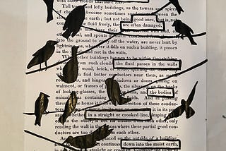 Creating a Blackout Poetry Art Show