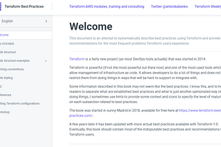 Coding Guide Spotlight: Terraform Best Practices