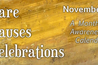 Care Causes Celebrations: November