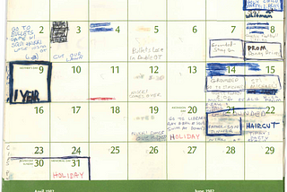 Brett Kavanaugh’s Summer 1982 Calendar, Explained