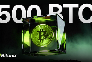 Bitunix Reaches 500 BTC in Public Reserves, With Total Assets Exceeding $186M