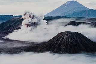 Volcanic Mount Bromo, East Java, Indonesia