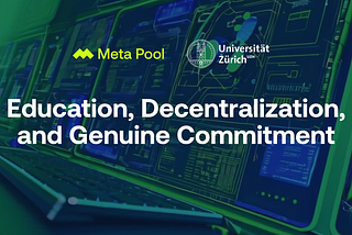 Education, Decentralization, and Genuine Commitment