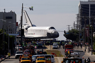 How a Space Shuttle Traveled Through the Streets of Los Angeles