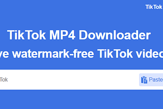 TikMate — Download Watermark Free TikTok MP4 Videos