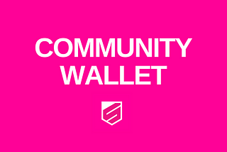 Introducing our Community Wallet