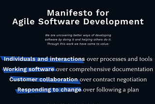 Agile Manifesto, but cool!