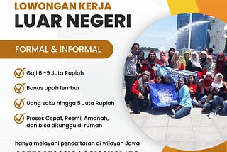 Alamat PJTKI Ngawi Resmi Loker Luar Negeri Call/Whatsapp: 081231181458