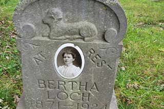 a poem: “Bertha Lived: 1871–1924”