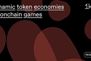 Dynamic token economies for onchain games
