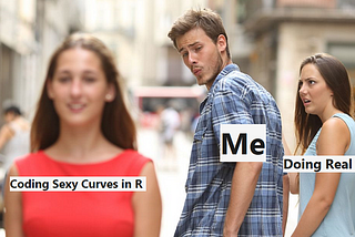 Drawing a Standard Normal Curve in R