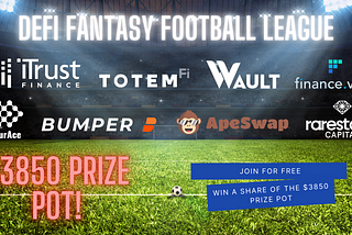 24 hours left to enter the DeFi Invitational Fantasy Premier League — Bumper adds $1k to the prize…
