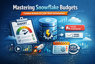 Automating Cost Control in Snowflake: A Deep Dive into Budget Custom & Cycle‑Start Actions