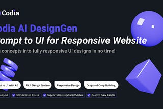 Codia AI DesignGen: AI-Driven Interface Design for Figma