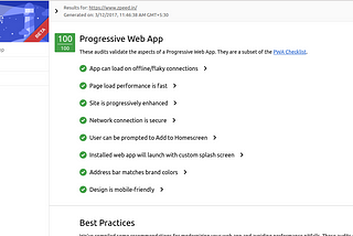 Zpeed: My first PWA