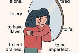 💡 Daily Reminder: You’re Human and That’s Enough!