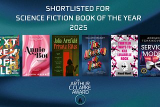 Announcing the shortlist for the Arthur C. Clarke Award, 2025