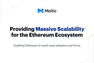 Enabling Mass Adoption: Providing Massive Scalability for Ethereum with extremely low gas fees