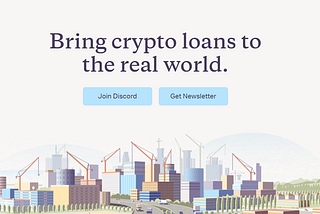 First decentralised crypto credit platform without collateral