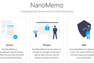 NanoMemo.cc — Cryptographically secure memos for every Nano block