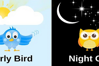You Fall in Which Category: Early Bird Or Night Owl