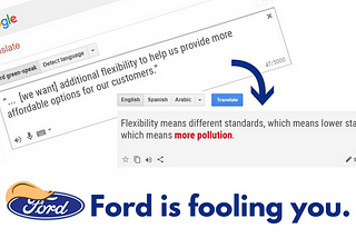 Ford’s Big Deception