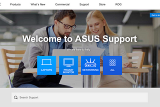 Case Study: Redesigning ASUS Support Website