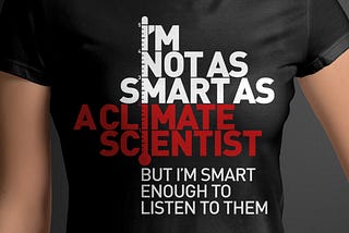 Climate Change Merchandise