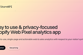 Landing page is live