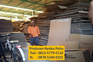 XL +62 878–5340–0201, Produsen Kardus Outer